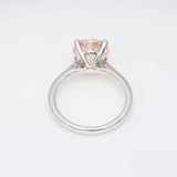 2.00 ct Pink Brilliant Diamond Solitaire Ring
