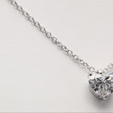 2.00 ct Heart Diamond Chain with Pendant