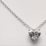 2.00 ct Heart Diamond Chain with Pendant