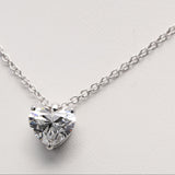 2.00 ct Heart Diamond Chain with Pendant