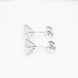 2 x 1.50 ct Round Diamond Earrings