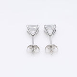 2 x 1.50 ct Cushion Diamond Earrings