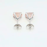 2 x 2.00 ct Vivid Pink Round Diamond Earrings