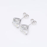 2 x 3.00 ct Round Diamond Earrings