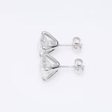 2 x 3.00 ct Round Diamond Earrings