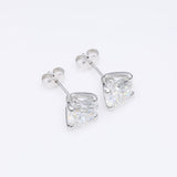 2 x 3.00 ct Round Diamond Earrings