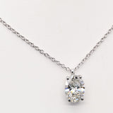 3.00 ct Oval Diamond Chain with Pendant