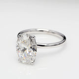 3.00 ct Oval Diamond Solitaire Ring