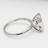 3.00 ct Oval Diamond Solitaire Ring