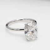 3.00 ct Oval Diamond Solitaire Ring