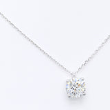 3.00 ct Round Diamond Chain with Pendant