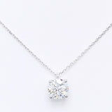 3.00 ct Round Diamond Chain with Pendant