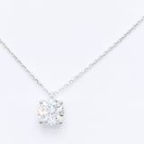 3.00 ct Round Diamond Chain with Pendant