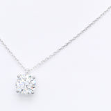 3.00 ct Round Diamond Chain with Pendant