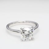 3.00 ct Cushion Diamond Solitaire Ring