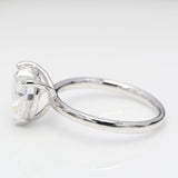 4.00 ct Heart Diamond Solitaire Ring