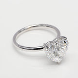 3.00 ct Heart Diamond Solitaire Ring