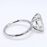 4.00 ct Oval Diamond Solitaire Ring