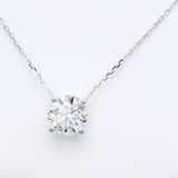 4.00 ct Round Diamond Chain with Pendant