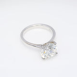 4.00 ct Round Diamond Solitaire Ring