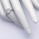 4.00 ct Round Diamond Solitaire Ring