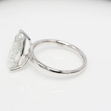 4.00 ct Pear Diamond Solitaire Ring