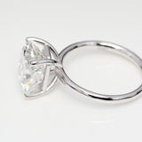 5.00 ct Cushion Diamond Solitaire Ring