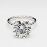 7.00 ct Round Diamond Solitaire Ring
