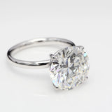 7.00 ct Round Diamond Solitaire Ring